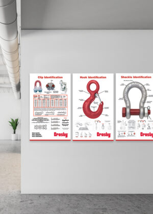Crosby Clip, Hook, and Shackle Identification Posters (CHS)