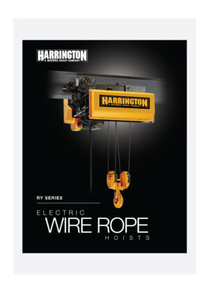 Harrington RY Series Electric Wire Rope Hoists Catalog(C-RY-EWRH)